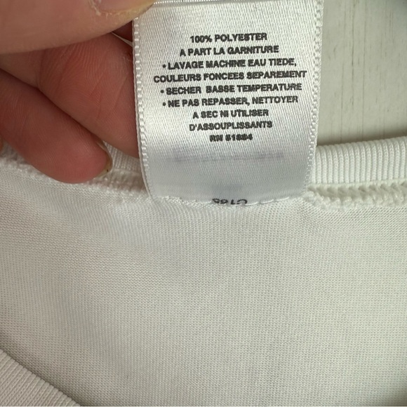 Patagonia Capilene Classic White T-Shirt Medium - Picture 3 of 4